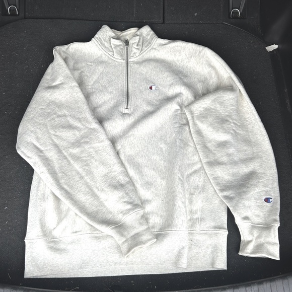 CHAMPION LONG SLEEVE QUARTER ZIP - Picture 1 of 3